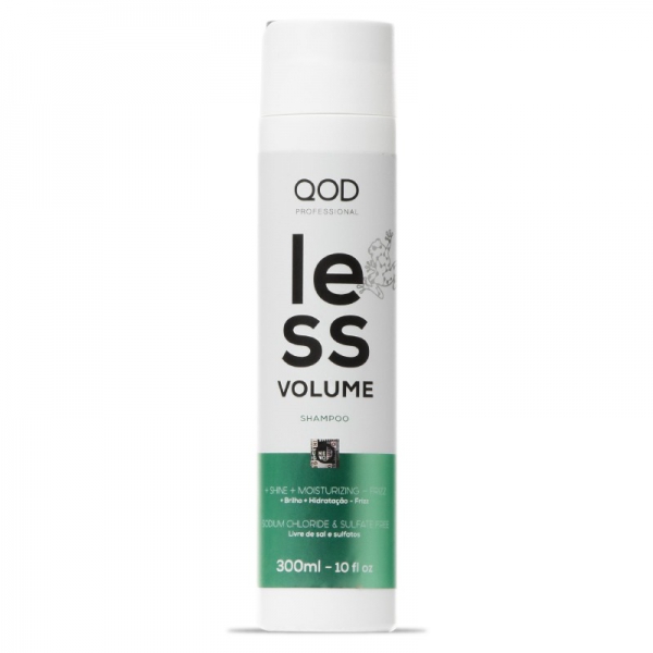 QOD Pro Super Shampoo Less Volume 300ml - Less Volume